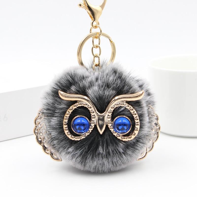 HUMAIRA Pompom Bulu Gantungan Tas Lucu - CC014 8