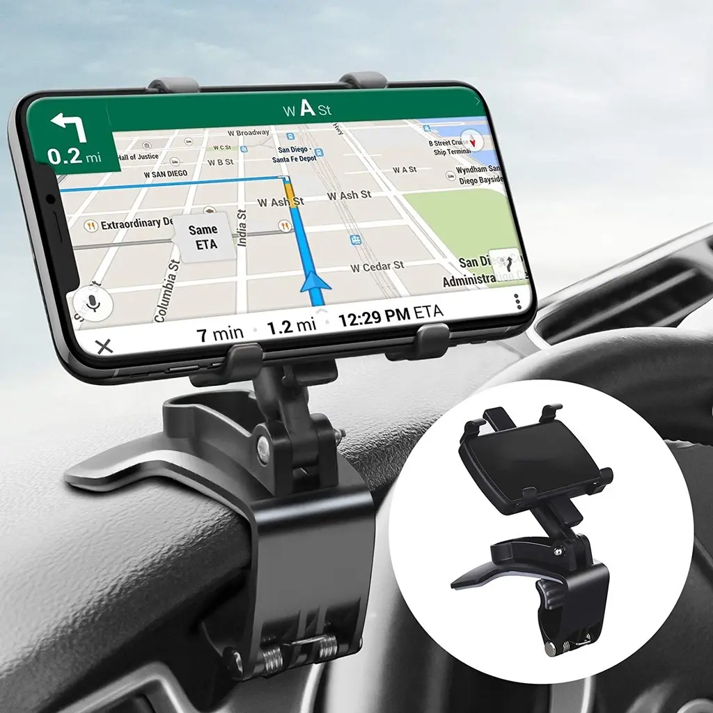 HOLDER MOBIL JEPIT CAR PHONE HOLDER HD 35 ORIGINAL 360 DERAJAT NEW PRODUCT\