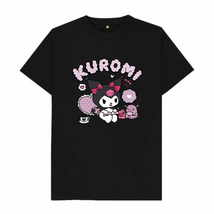 kaos cewek cowok couple keluarga kuromi cinnamoroll 7