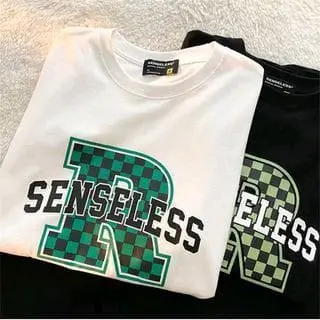 Kaos Senseles R Big size Jumbo Ukuran S M L XL 2XL 3XL 4XL 5XL 6XL bahan katun 24 s premium,bahan dingin menyerap keringat N Nyaman    Kaos dewasa Anak Kain Combed Distro Keren Pria