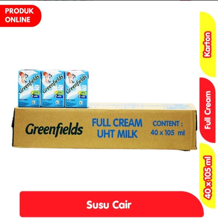 GREENFIELDS SUSU UHT 40 X 105Ml - KARTON 0