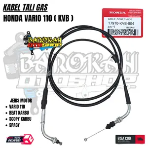 KABEL GAS VARIO 110 BEAT KARBU SCOOPY KARBU SPACY KARBU