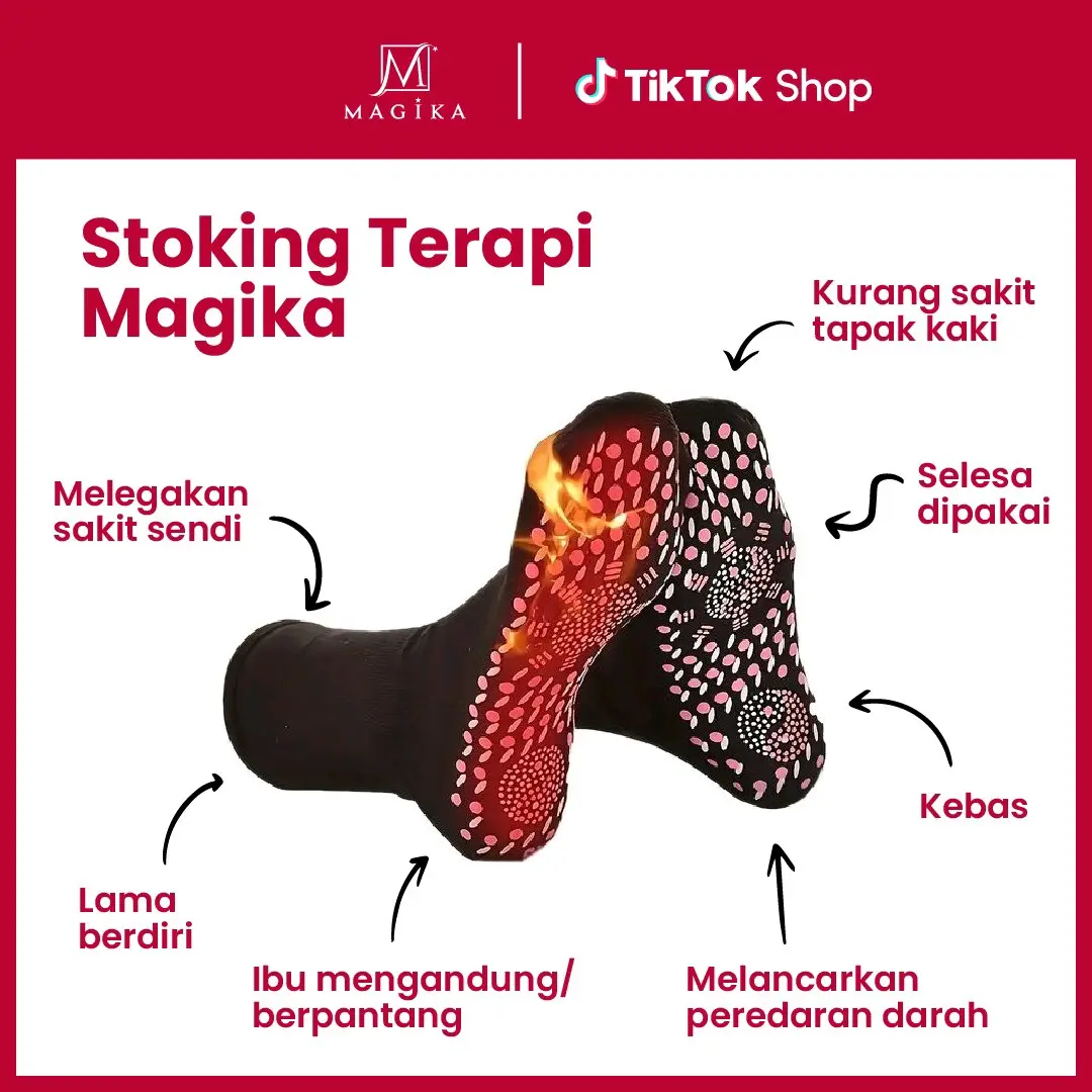 STOKING TERAPI MAGIKA - 1 PASANG