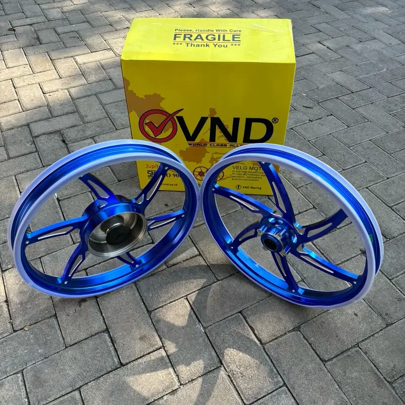 Velg VND Six Stars Ring 17 140/160 Biru Jupiter Z Motorcycle Accessories 2