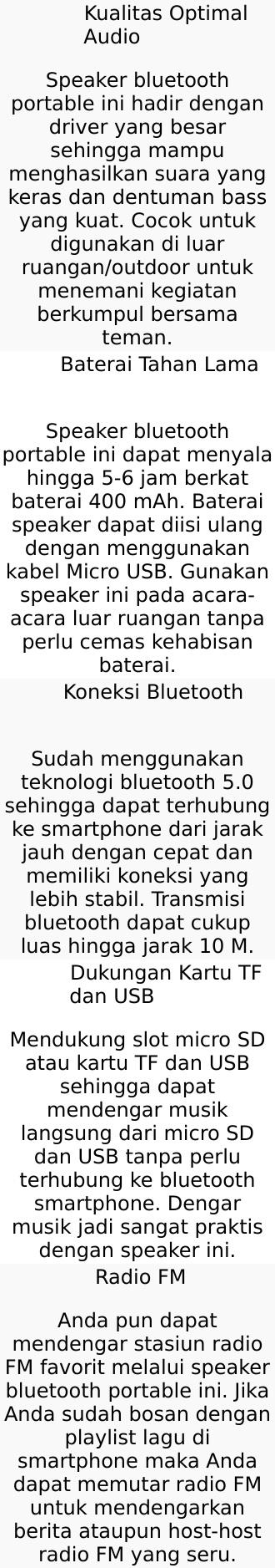 Dafas 60 Speaker Bluetooth Portable Mini Active FM Radio 3W Dafas 60 Speaker Bluetooth Portable Mini Active FM Radio 3W