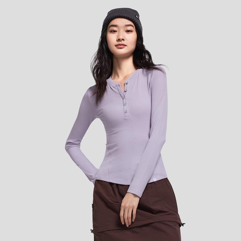 Beneunder SF93524, Women's Base Layer Top, Half-Open Neckline, Basic Warmth, for Ladies, Casual Wear 6