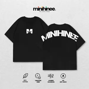 Minihinee Kaos Baju Anak T-Shirt Back Balen To Be Cotton Combed 24s