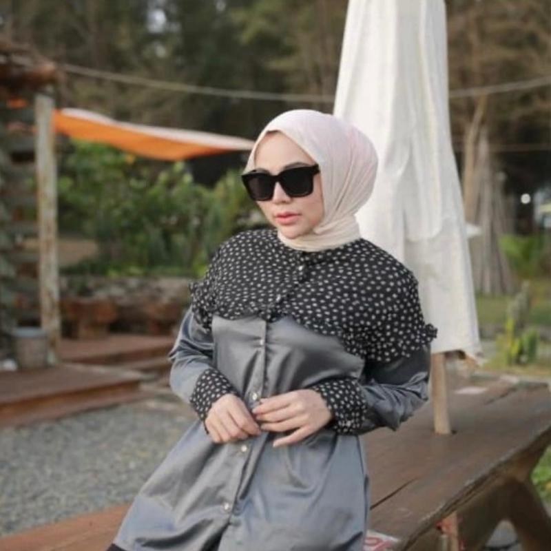 Kemeja Dzaya motif matahari 2