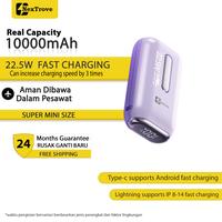 Gambar 【Kirim 1 PC Freebie】NEXTROVE Mini Power 10000mAh bank Portable Mobile Phone Chargber fast charging Large capacity 22.5W fast charging Power Display Available for Android/IOS powerbank - green dari NexTrove Kota Administrasi Jakarta Barat 1 Tokopedia