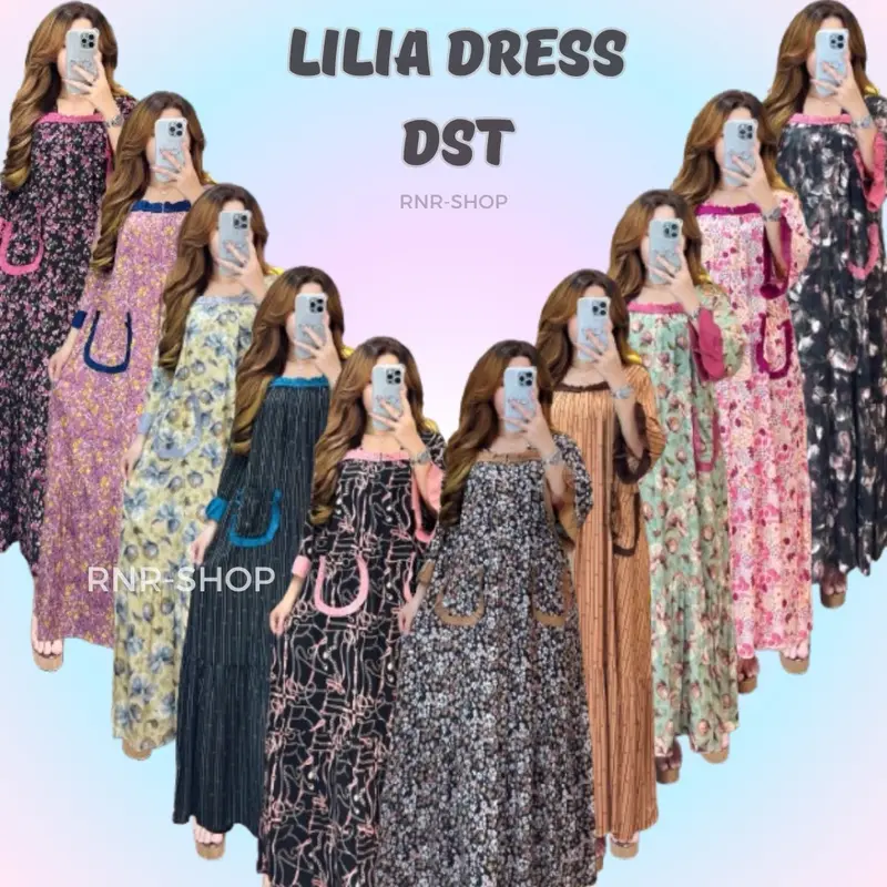 LILIA DRESS DST RAYON PREMIUM 0