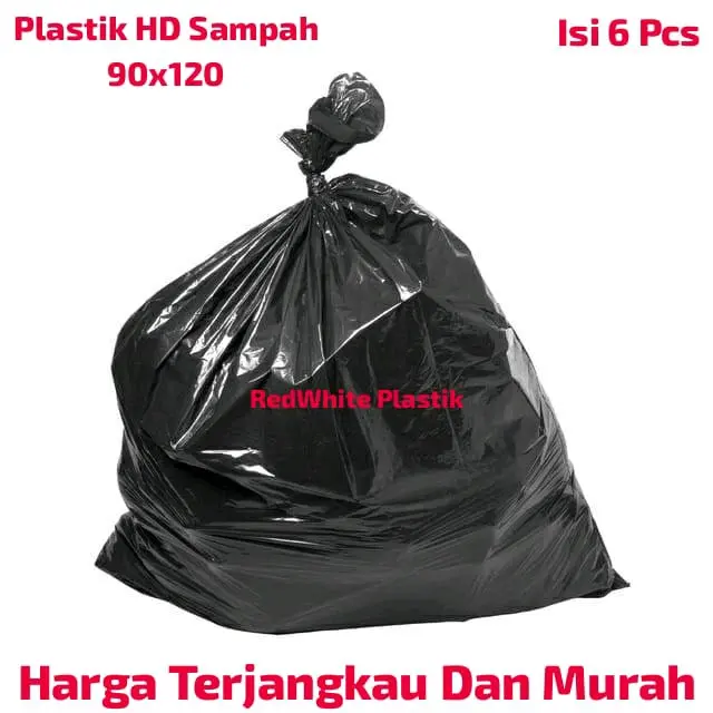 Plastik Sampah Hitam HD Aster 90x120 Isi 6 Pcs Kantong Sampah Murah Kuat Kualitas Terbaik 3