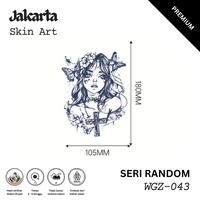 Gambar Jakarta Skin Art Tato Temporer WGZ-041 - WGZ-050 Premium Ketahanan 2 - 3 Minggu - WGZ-041 dari Jakarta Skin Art Kota Administrasi Jakarta Selatan 4 Tokopedia