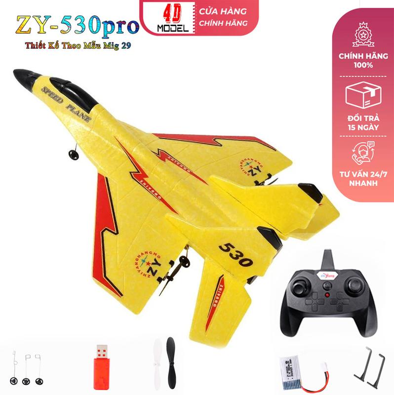 Máy Bay Điều Khiển Từ Xa ZY530 Pro. Pin Bay 15-20 phút .Bay xa 300m. Xốp Dẻo EPP Siêu Bền ,Điều khiển từ xa Toy