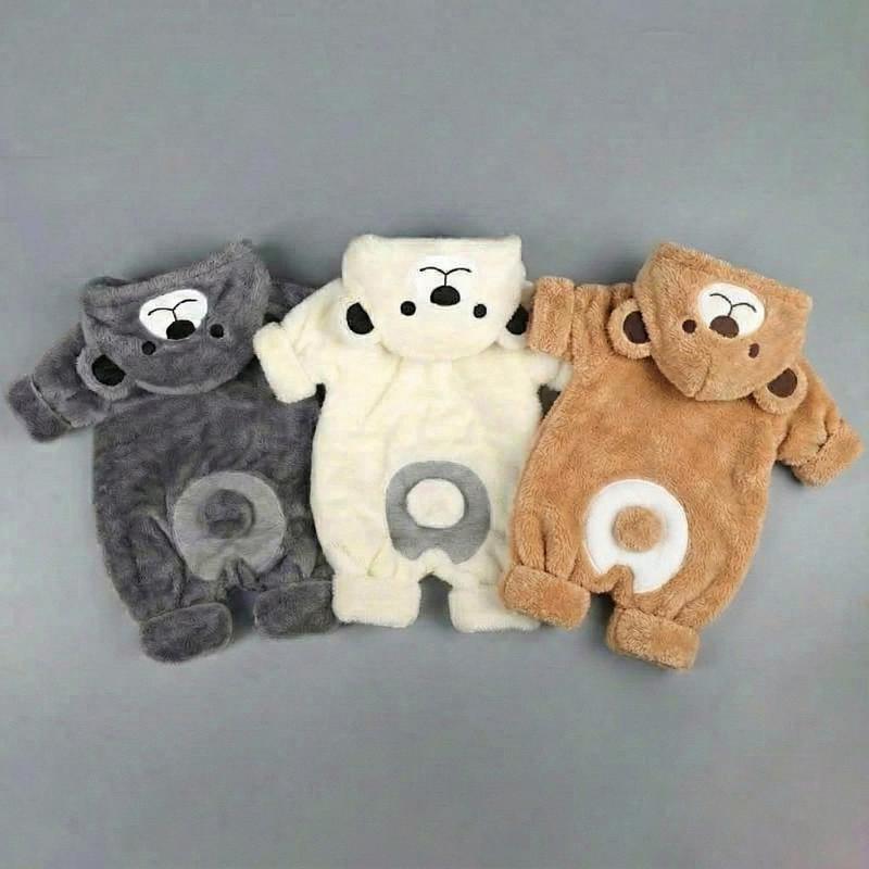  Kidshop Body Gấu Lông Mềm Mịn Ấm Thiết Kế Đáng Yêu Dễ Thương Cho Bé Trai Bé Gái Từ 4 Đến 18kg Chất Liệu Lông Thú Giả Và Lông Cừu Phù Hợp Với Trẻ Em Từ 3-6 Tháng Tuổi 