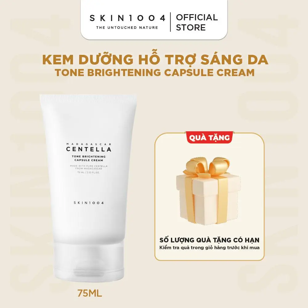 SKIN1004 KEM DƯỠNG MADAGASCAR CENTELLA TONE BRIGHTENING CAPSULE CREAM 75ML