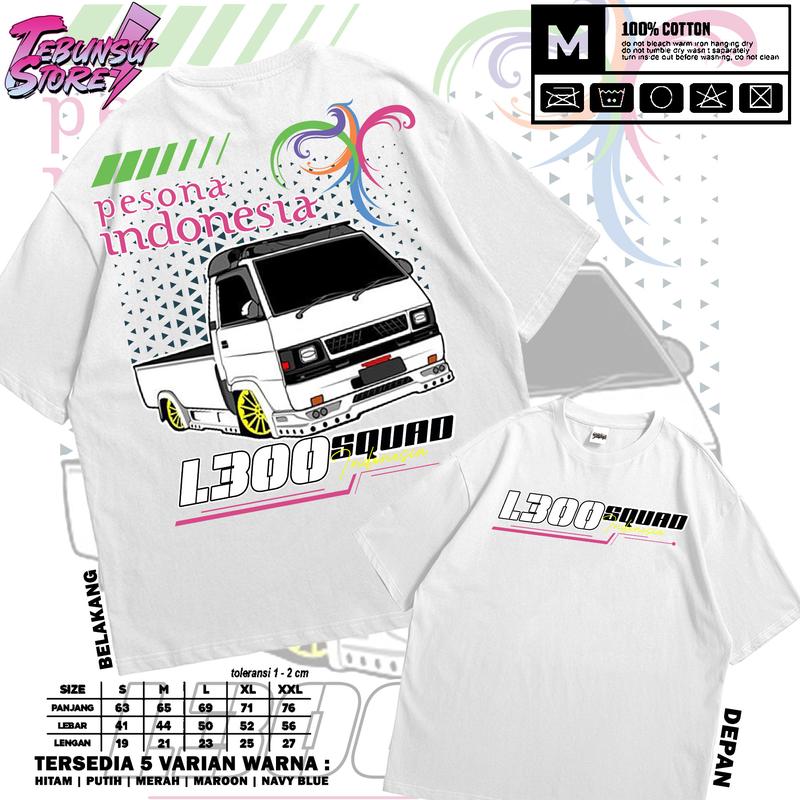 KAOS L300 SQUAD / VOL 02 / KAOS KEREN PICKUP / BAHAN CATTON COMBED 30S SABLON PLASTISOL / DTF / T-SHIRT DISTRO PRIA DAN WANITA / FREE ONGKIR / BAJU SANTAI / KAOS OBLONG / ATASAN PRIA / MOTIF VECTOR / BISA COD 1
