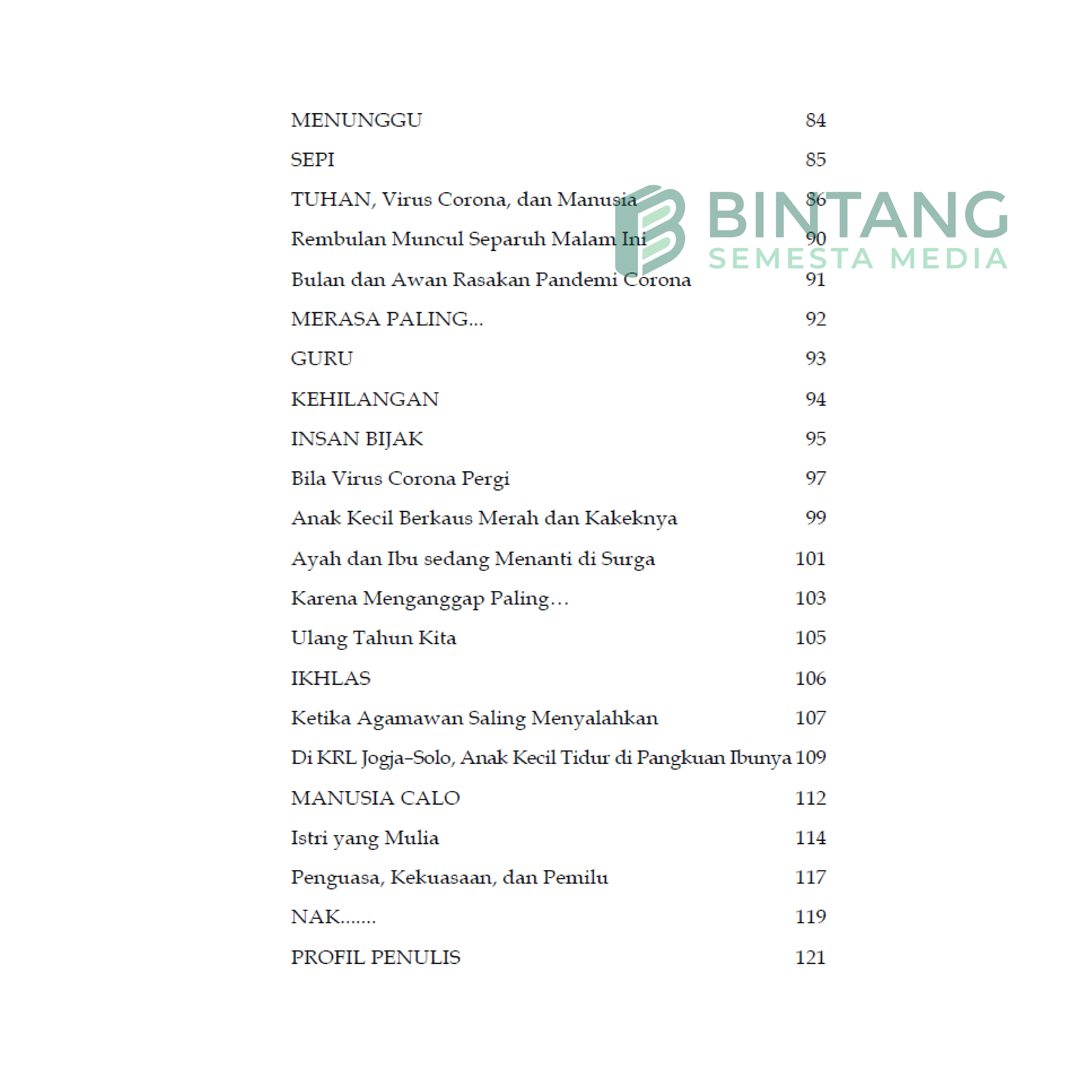 Kumpulan Puisi Rahmat untuk Semesta Alam - Dr. Sri Kuncoro Dibyo Sarjono Maskuri, M.Pd.