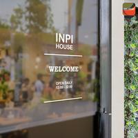 Gambar Stiker Custom Open Hour Dekorasi Pintu Kaca Toko - INPI HOUSE - Hitam dari INPI HOUSE Official Kota Bandung 3 Tokopedia