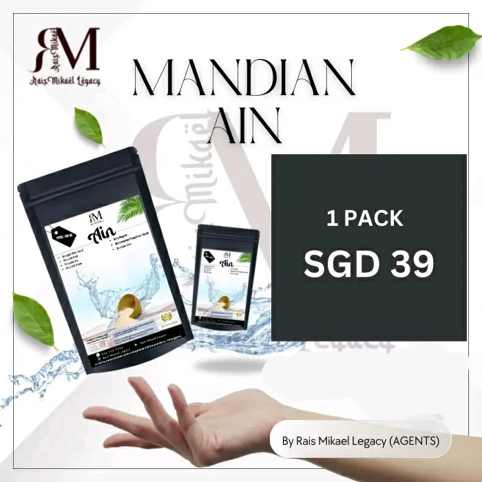 MANDIAN GARAM AIN BATH SALT  Cleansing Body Wash