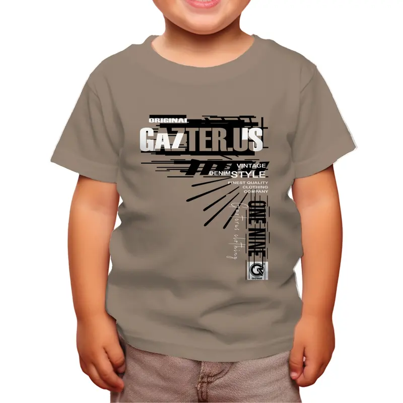 Pakaian Baju Kaos Anak Tanggung Laki-Laki Umur 4-16 Tahun Motif Fashion Brand Atasan New Bahan Katun 30s Combad Premium 0