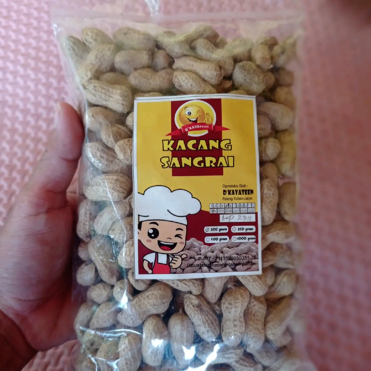 KACANG SANGRAI TUBAN 500gram