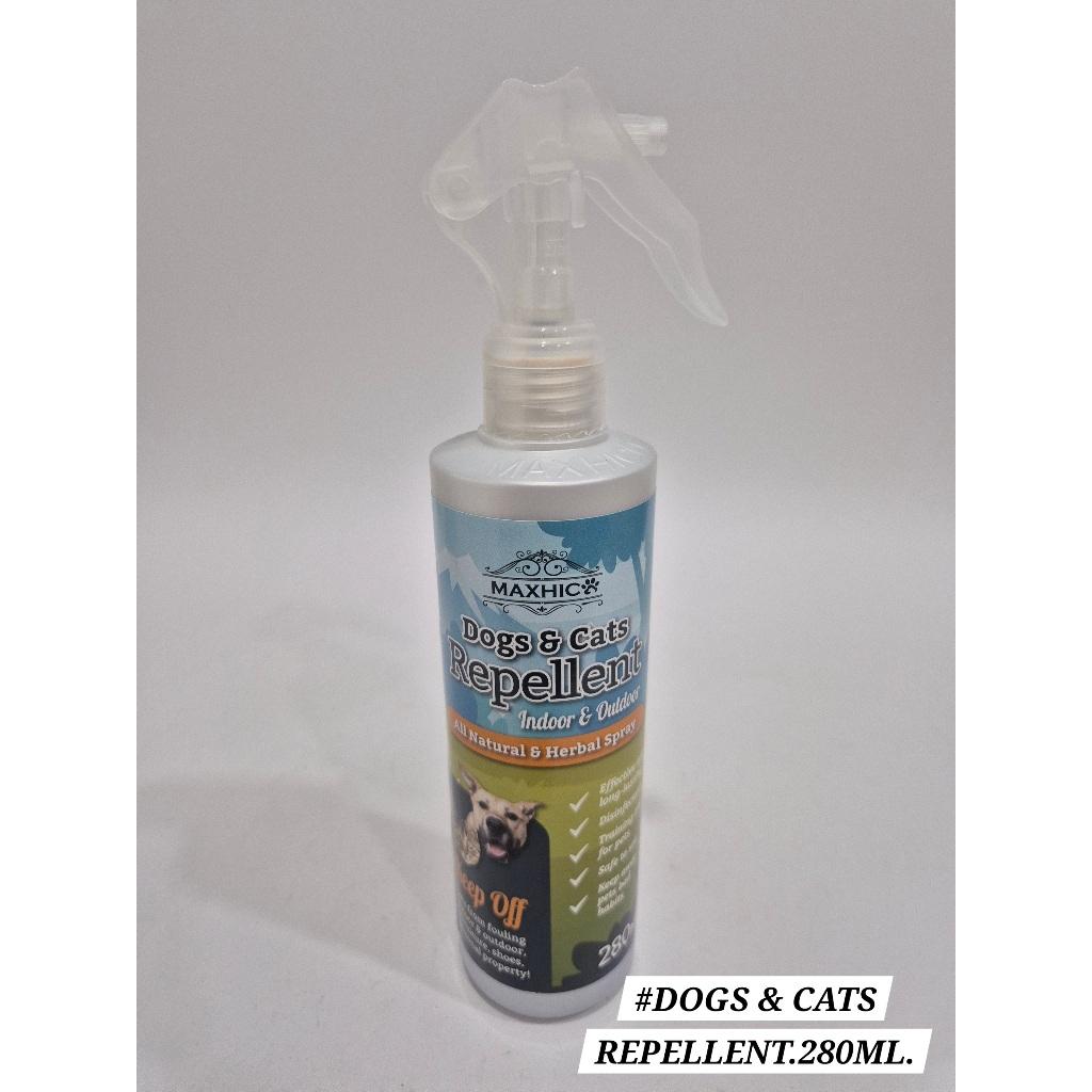 Maxhico Repellent 280ml Dog Cat Training Spray Herbal Kucing Anjing Indoor Outdoor Keep Off Aids