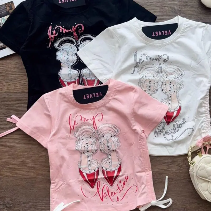 Atasan kaos anak serut import korean style