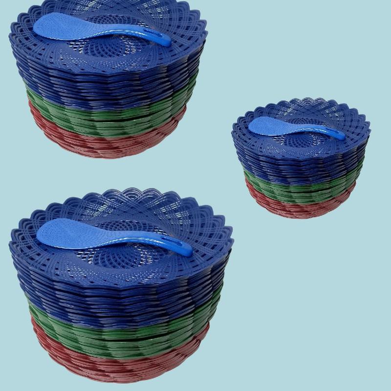 Priring priring plastik rotan 2 lusin 24 pcs (warna random) free centong - Shop ...
