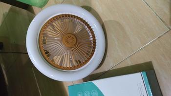 Product Review of Lampu Gantung Led Kipas Angin Portable Plafon 3 Warna Cahaya Arah Berputar 360° Plus Remote 3 Mode Kecepatan Angin Lampu Indoor E27 40 dB Garansi Kamar from P**I 1