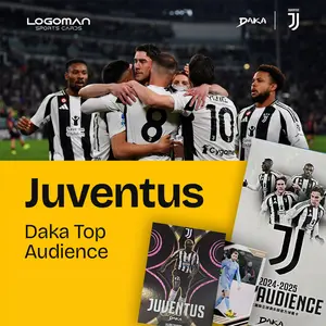 DAKA Top Audience Juventus 2024–2025 Kartu Koleksi Collectible Cards Premium
