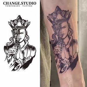 Hình Xăm Tạm Thời, Hình Xăm Hình Chú Tiểu Tang, Chống Thấm Nước Và Chống Chà, Kéo Dài Trong 15 Ngày Miếng Dán Hình Xăm