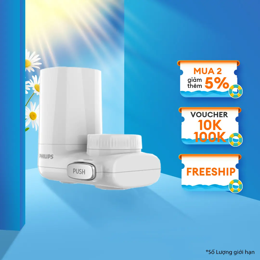 Bộ lọc nước tại vòi Philips AWP3753 (thiết bị gia dụng nhỏ)