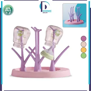 [COD] DH C1045 Tempat Tirisan Dot Gelas Mug Cangkir Baby Bottle Drying Rack Portable