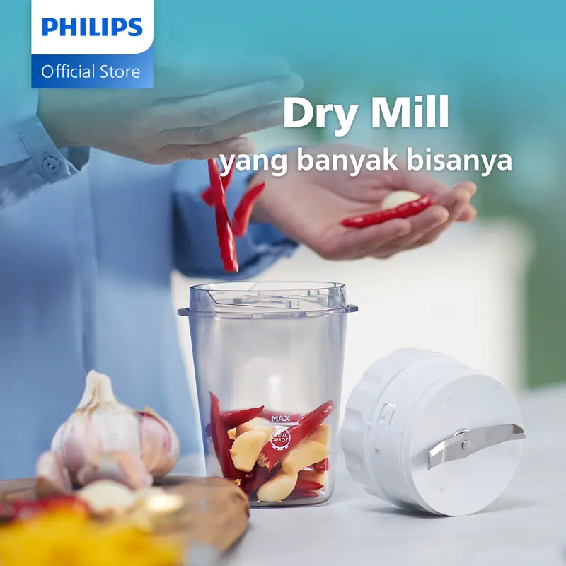Philips Blender 5000 Series 2L Glass - HR2222/00, blender juicer, blender serbaguna, blender terbaik, blender bumbu philips 4