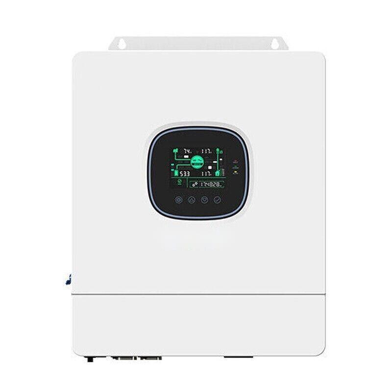 5KW 48V DC to 110V/120V AC Inverter Single Phase MPPT Pure Sine Wave ...