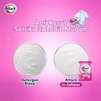 Gambar Attack Plus Softener Deterjen Bubuk Powder Glamour Rose Jasmine Pouch 1200gr Anti Kusut dari KAO Indonesia Kab. Bekasi 4 Tokopedia