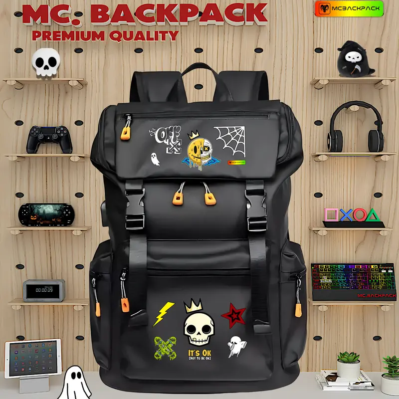 tas sekolah cewek cowok keren Anak dan Dewasa model Kekinian Tas Ransel McBackpack 5