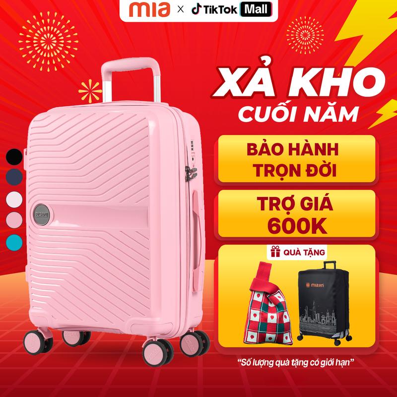 MUA 1 ĐƯỢC 3 Vali Pisani DEMILI size 28 - Ký gửi 30kg - 35kg Nhựa PP Hạn Chế Bể Vỡ Dây Kéo Đôi Ngăn Nới Rộng Khoá TSA chuẩn Hoa Kỳ MIA miễn phí BẢO HÀNH TRỌN ĐỜI