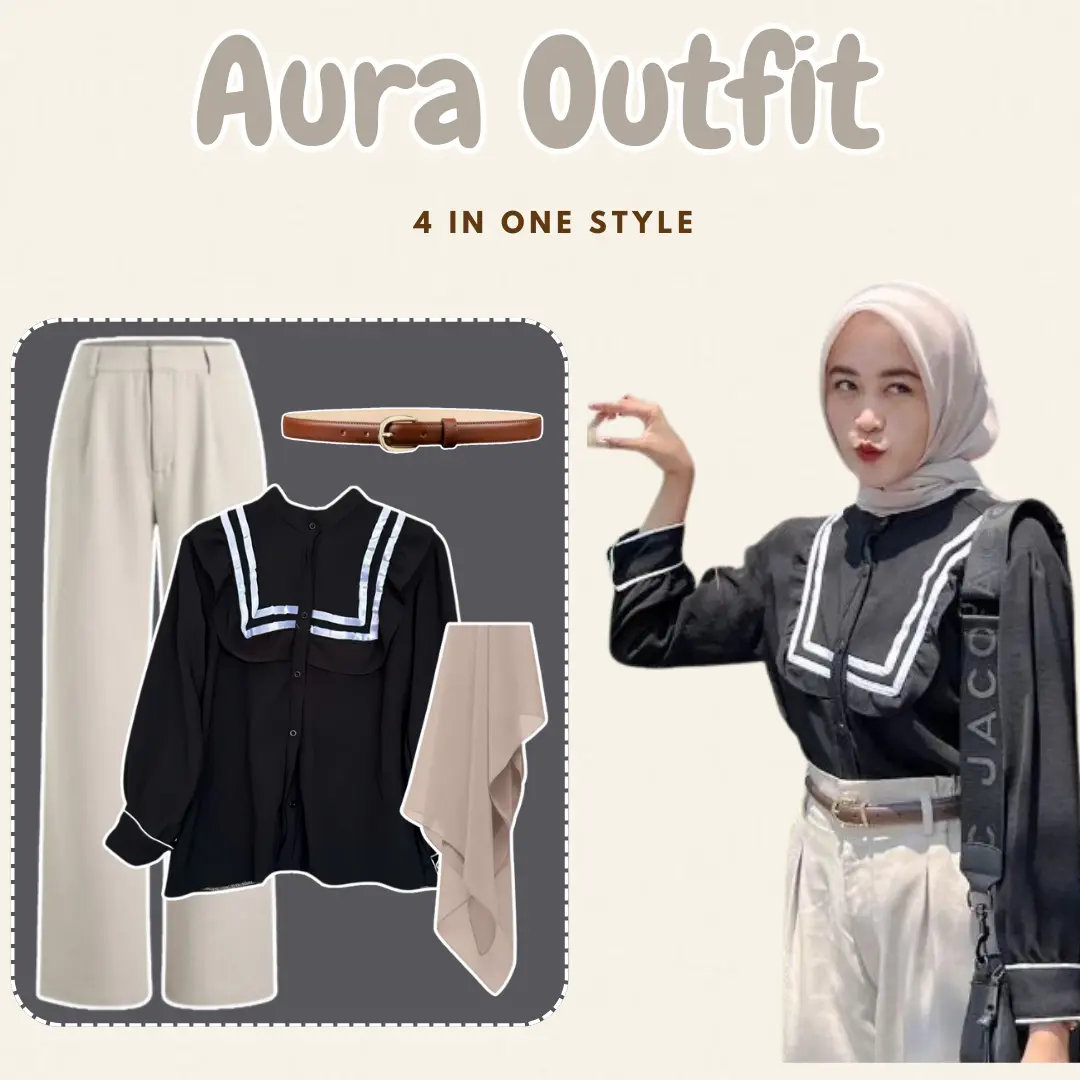 OOTD Oneset Outfit Healing (Blouse Nonny Hijab Bella Square Ikat Pinggang Celana Jennie Knit) DSD159 Setelan Wanita