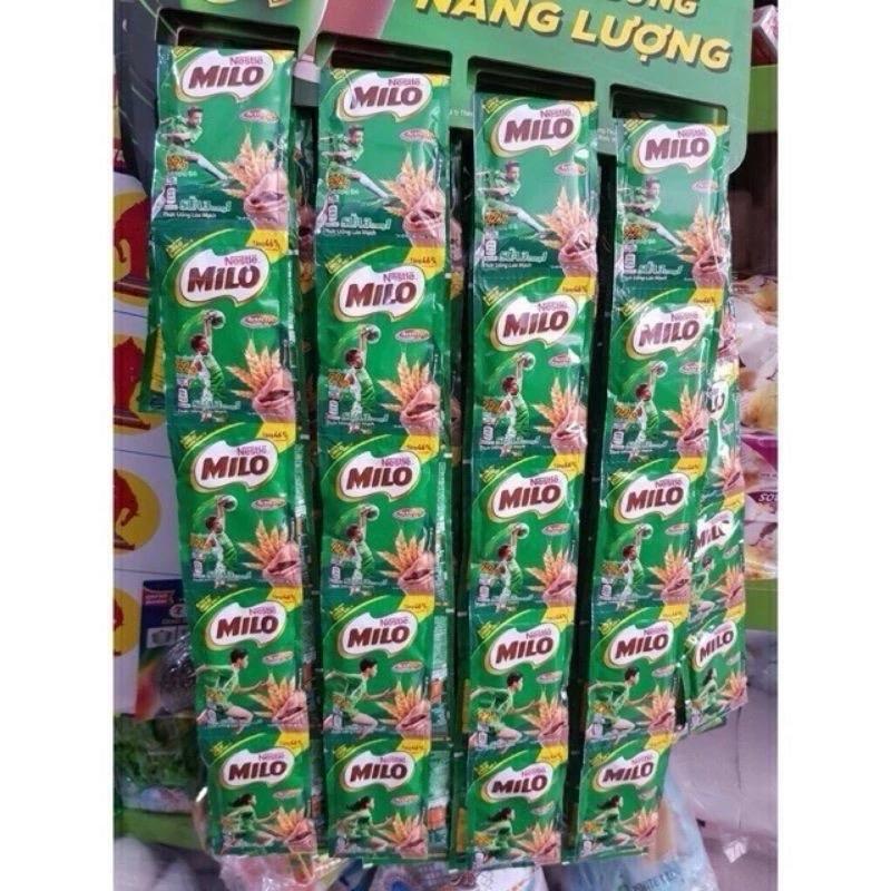  Combo 5 dây sữa bột milo cao cấp Nestle  10 goi x22g  tổng nhân 50 Đường Chua 