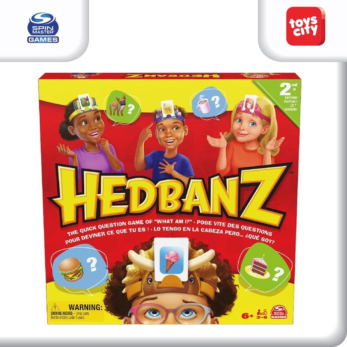 Gambar Spin Master Games Hedbanz 2nd Edition Picture Guessing Board Game dari Toys City Kota Administrasi Jakarta Selatan Tokopedia