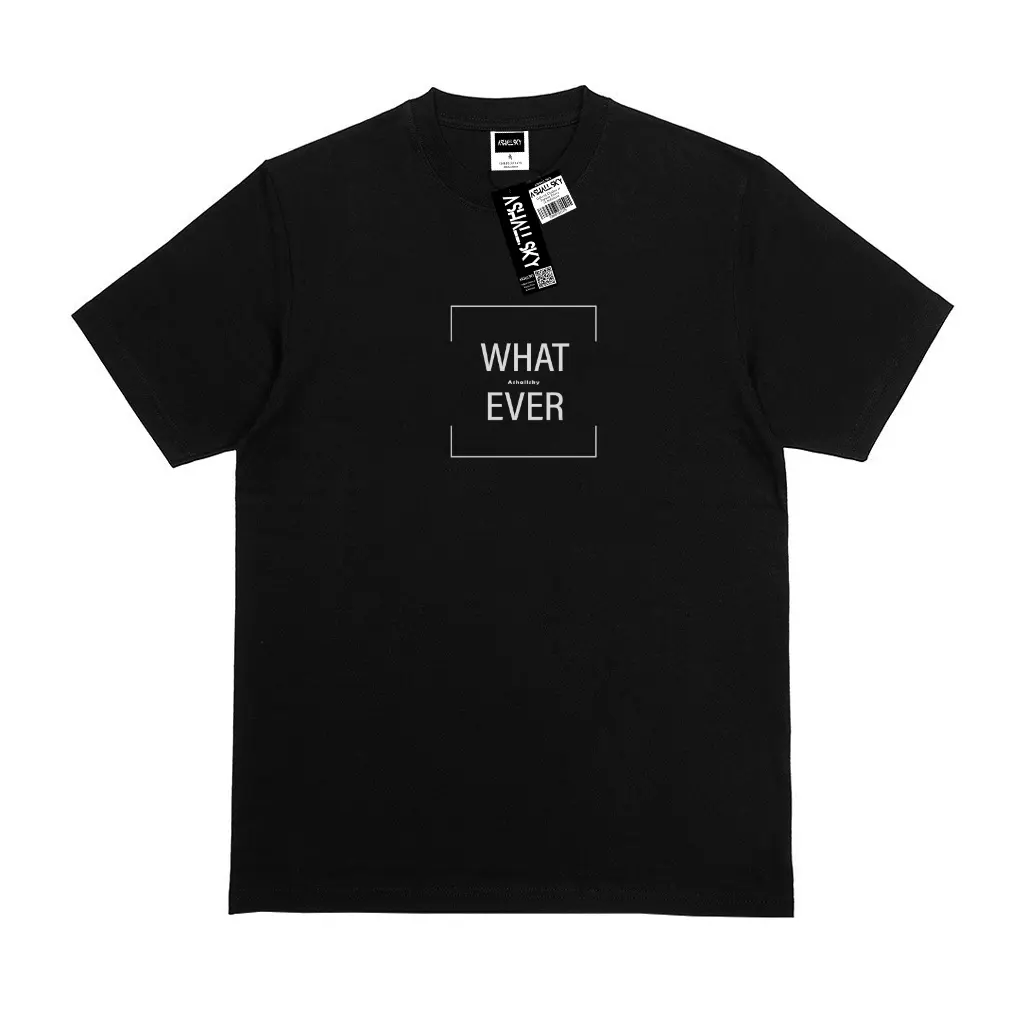 HITAM WHAT EVER KOTAK