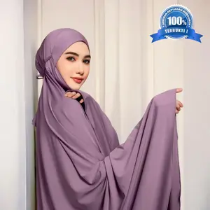 Mukena Penutup Dagu Bahan Jersey Premium Fit To 100 Kg Adem Lembut Free Tas Mukena Dewasa Terbaru 2025 Terlaris Free COD Seluruh Indonesia
