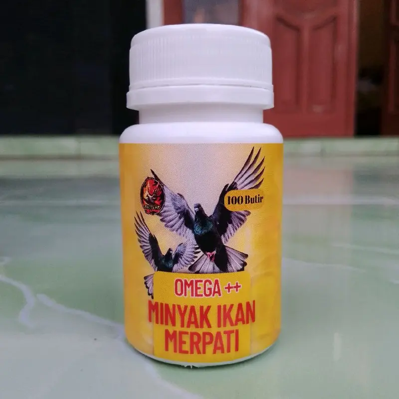 Vitamin Minyak Ikan Burung Isi 100 Capsul 4
