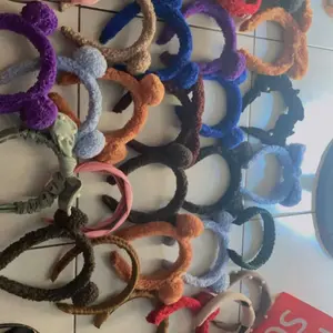 Paket Usaha (1 Lusin) Bando Pom Pom Bulu Isi 12 Korea Style by calfani