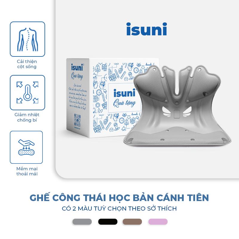 BẢN CÁNH TIÊN ISUNI Ghế Công Thái Học Chống Gù Giảm Đau Lưng Ngồi Lâu Không Mỏi Có Nhiều Màu Tùy Chọn Theo Sở Thích Chịu Lực 120KG lười quỳ nhựa cao tựa rẻ văn phòng dựa bàn ghế tựa lưng bệt