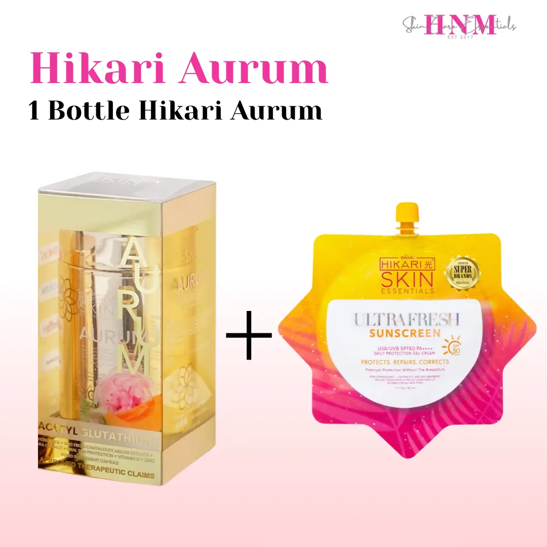Hikari Aurum - Beauty&U - S-Acetyl Glutathione with Oral Sunblock Whitening 30 capsules - Adult Edible Supplement - TikTok Shop Philippines Hikari Aurum - Beauty&U - S-Acetyl Glutathione with Oral Sunblock Whitening 30 capsules - Adult Edible Supplement - TikTok Shop Philippines