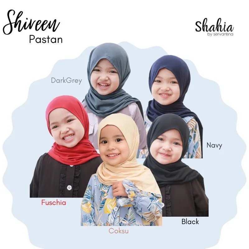 JILBAB PASHMINA PLISKET ANAK 5