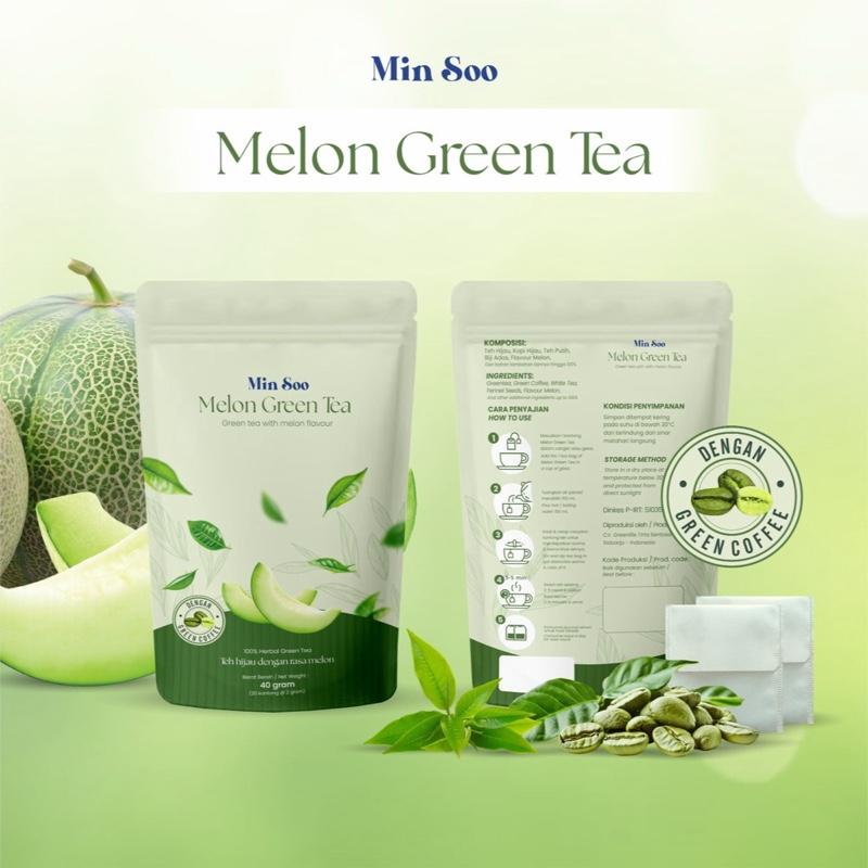SPESIAL HARGA Min Soo Melon Tea – Teh Hijau Rasa Melon dengan Green ...