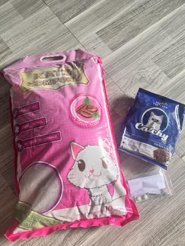 Product Review of (TÚI 9kg) CÁT VỆ SINH SIÊU TIẾT KIỆM CHO MÈO Katz Comfort 10L Xuất Xứ THÁI LAN from N** N** ** 0